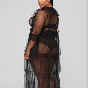 Floor length cardigan fashionova